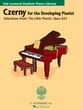 Selections from the Little Pianist, Op. 823 piano sheet music cover